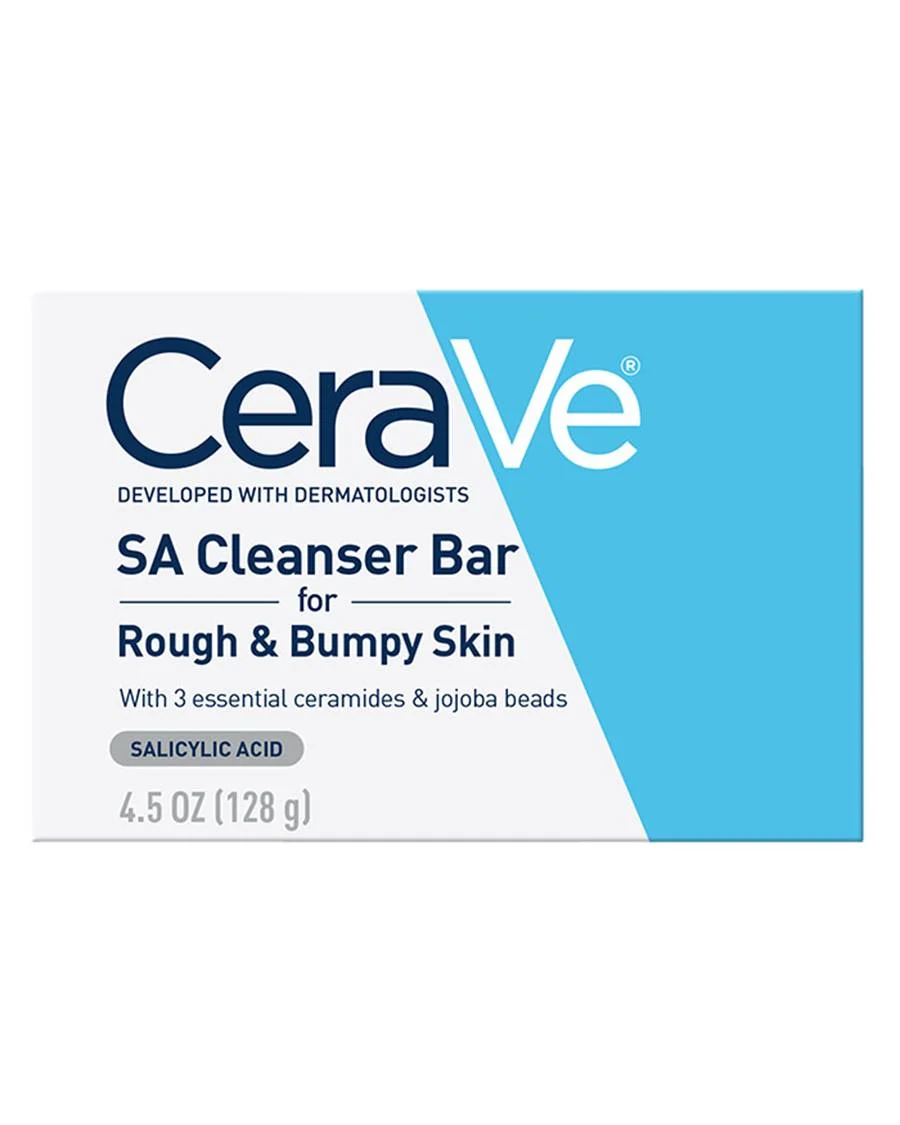 CeraVe SA Cleanser Bar for Rough and Bumpy Skin