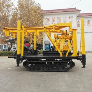 300m Depth Borehole Drill Rig Hydraulic Rotary DTH Water Well Drilling Truck Mounted Oil Equipment Machine