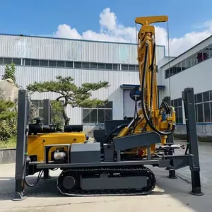 500m Deep Crawler Mounted Hydraulic Water Well Drill Rig Machine